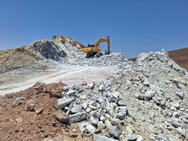 معدن سنگ گچ سرگلون